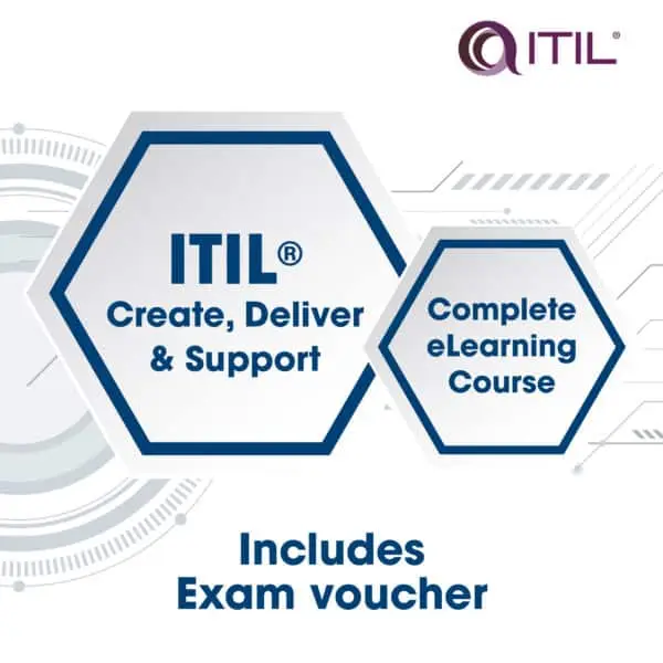 ITIL® 4 Create, Deliver, Support eLearning with Exam